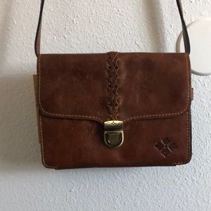 Patricia Nash Braided Leather Crossbody Purse